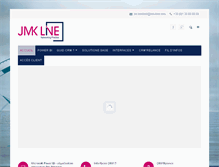 Tablet Screenshot of jmk-line.com